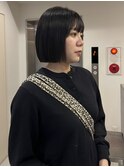 ミニボブ/髪質改善ストレート・縮毛矯正/タッセルボブ