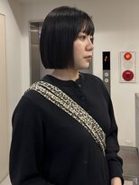 ネリー 銀座(NERIE)&nbsp;ミニボブ/髪質改善ストレート・縮毛矯正/タッセルボブ