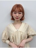 ラフナチュラルカールボブ
