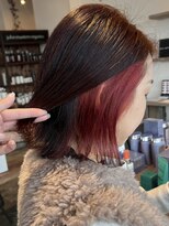 ミルシンク(1005mille cinq)&nbsp;イヤリングカラー/インナーカラー/ボルドーカラー/カシスカラー