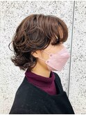 ウルフパーマレイヤーパーマショートパーマナチュラルパーマ