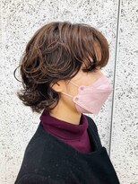 トオ(TOH)&nbsp;ウルフパーマレイヤーパーマショートパーマナチュラルパーマ