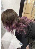 ぱつんとならないグラデーションカラー