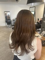 ナンバー(number+)&nbsp;韓国風ヘア巻き髪ベージュカラー