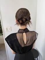 キイ ギンザ(k.e.y GINZA)&nbsp;ツインお団子アレンジ