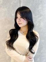 ガルボヘアー 名古屋栄店(garbo hair)&nbsp;#名古屋#栄#プルエクステ#エクステ#黒髪ロング#韓国風