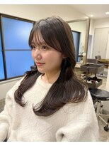 サク(Sac.)&nbsp;前髪カット×顔周りカット×透明感カラーSac.栃木優佑