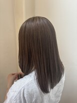 フラット(flat)&nbsp;10代20代グレージュ/小顔/髪質改善