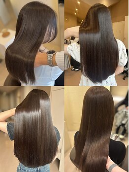 エリス ナンバ(Eliss Namba)の写真/《最高級髪質改善》oggiotto.TOKIO導入サロン！◎話題のultowa水素トリートメントも♪劇的ビフォ-アフタ-
