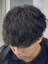 オーバル ジングウマエ(OVARL jingumae)&nbsp;縦落ちツイストスパイラルパーマラウンドマッシュ