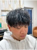 緩めのシャドーパーマ
