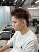 <38>ピンパーマ/ルーズパーマ/メンズサロン/メンズ/眉毛