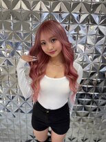 ラブスタシー 京都河原町店(lovestasy)&nbsp;ピンクカラー/ギャル/シールエクステ90本