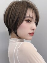 リリット(ReLit)&nbsp;マレットヘアハイライト髪質改善オリーブグレーココアベージュ