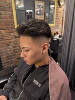 ブロートーキョー 有楽町店(Bro Tokyo)&nbsp;ハイフェードオールバックスタイル