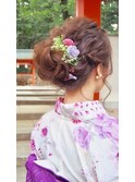 波ウェーブのルーズお団子☆