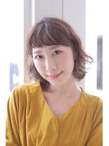 アデプト 綾瀬店(adept)&nbsp;【adept綾瀬】斜めバングでゆるふわパーマ【綾瀬/北千住/亀有】