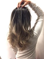 セシルヘアー 広島本通店(Cecil hair)&nbsp;LA風☆バレイヤージュ＆グラデーション