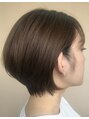 アンノウンシェアサロン(UnKnown share salon) 楽ちんショートボブ。