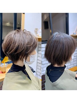 アヴァロン(AVALON) 【mag】絶壁解消大人かわいいアッシュクールショート永田カズヤ