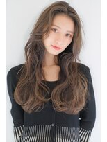 ヘアサロン ガリカ 表参道(hair salon Gallica) 【mami】フェミニンロング/大人かわいいゆるふわ巻きベージュ