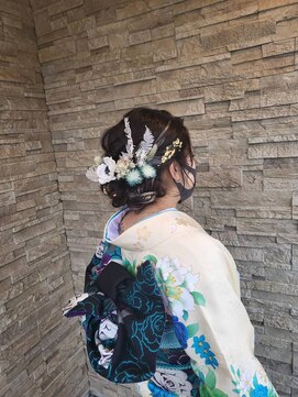 ヘアー ブブース(HAIR BO BOOSE) 成人式ヘア