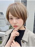 流しバングショート　大場猛