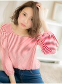くせ毛風ラフニュアンス小顔前下がり大人ボブc5上尾20代30代40代