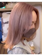 ヘアスタジオニコ(hair studio nico...) ベージュ