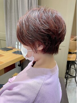 ベック ヘアサロン(BEKKU hair salon) 艶々ウォームカラー☆フェミニンショートパーマ