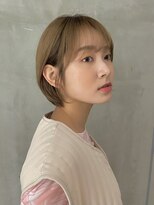 イミ(imi)&nbsp;大人ボブ/グレージュカラー/似合わせカット/髪質改善[登戸]