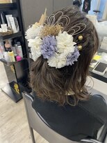 フレンズ 平岡店(friend's) 【札幌平岡 成人式ヘアセット　五十嵐美穂】