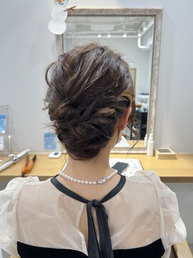 ネイロ 錦糸町(NeiRo) チェリーブラウンフェミニンロングモードヘアダークアッシュ