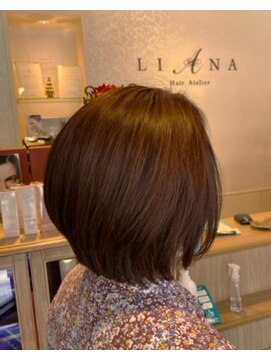 リアナ ヘアーアトリエ(LIANA Hair Atelier) フェミニン大人ボブ☆[白髪染め/白髪ぼかし/髪質改善]