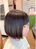 可愛いミニボブ