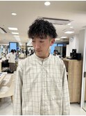 ツイストスパイラル/メンズパーマ/平塚美容室/メンズパーマ平塚