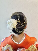 【タイトシニヨン】結婚式/二次会/同窓会/銀座/成人式/卒業式