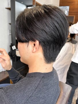 アイリーヘアデザイン(IRIE HAIR DESIGN) 【IRIE HAIR赤坂】センターパートマッシュニュアンスパーマ