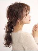 〔mist：Yoko〕 あみおろしアレンジ/編みおろし/ヘアメイク #121