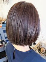 レポヘアー(Repos hair)&nbsp;20代30代40代髪質改善カラーアッシュグレージュ透明感ボブ