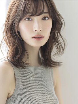 アルトリスト(Altruist Aging×HAIR&SPA) ★ダークアッシュ大人ガーリーボブ着物ミディアムレイヤーカット