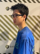 バーバーバー アカバネ(BARBER-BAR AKABANE)&nbsp;爽やかなアップスタイル 刈り上げなし/フェザーアップ#3