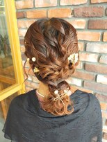 ハマザキ 本店(HAMAZAKI)&nbsp;編みおろしアレンジ