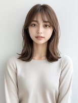 ブロウ ネックス ザ サロン 表参道(VLOW nex the salon)&nbsp;【vlow 吉田＃11】ヘーゼルレイヤーロブ vlow 表参道 韓国