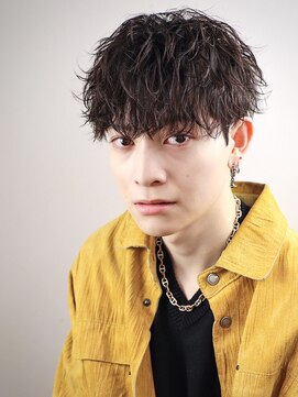 オーシャントーキョー 原宿(OCEAN TOKYO) 波巻きパーマメンズツイストスパイラルパーマツーブロック