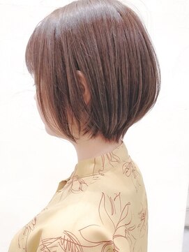 セイドット オモテサンドウ(Say. omotesando) say.メルティカラーフェミニン似合わせカットショートボブ韓国風