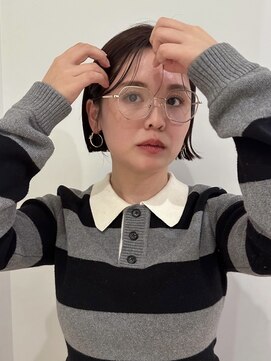 ローネス(LONESS) 切りっぱなしボブ　ミニボブ　ぷつっとボブ　短めボブ