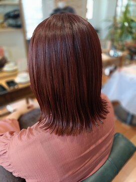 ルッカランス 王子店(Lucca Lance) 5月　パサつく季節に艶色カラー