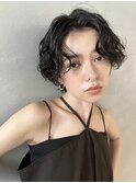 【PARK】ニュアンスミックスパーマ×似合わせショート