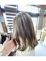 ラックセカンドスペース(LUCK 2nd SPACE)&nbsp;【ハイライト】ミルクティーベージュ